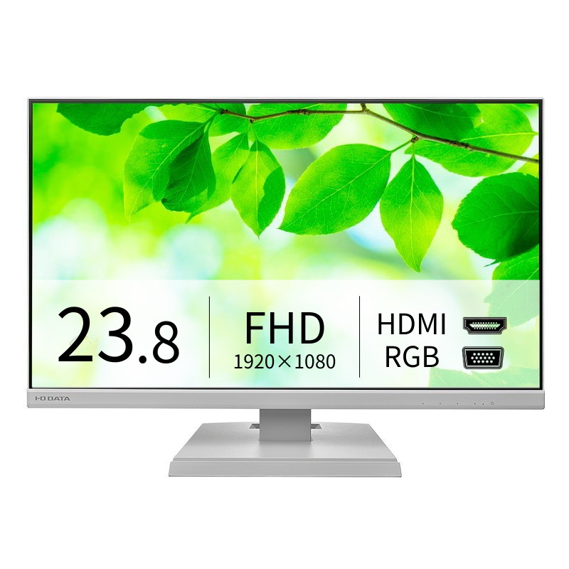 LCD-A241DW／23.8インチ フルHD液晶モニター ホワイト