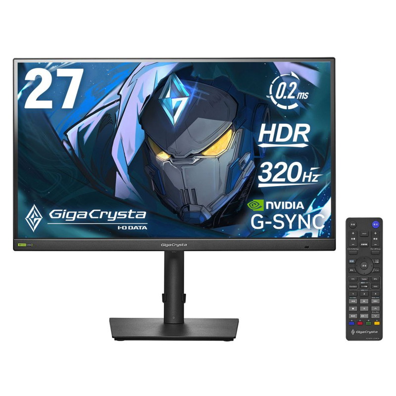 LCD-GDQ271RAB／320Hz 27インチ WQHD GigaCrysta