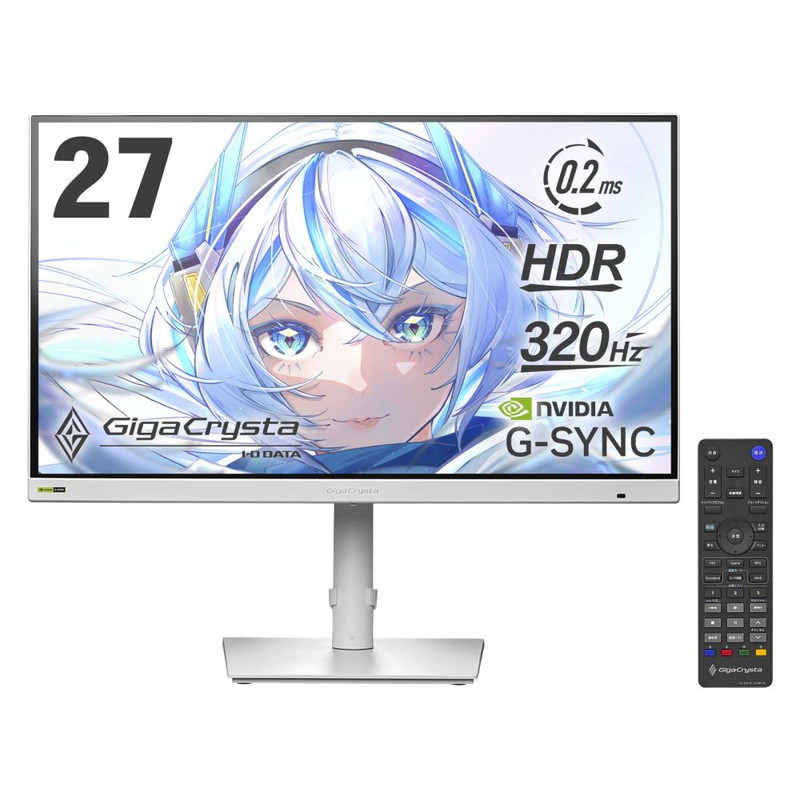 LCD-GDQ271RAW／320Hz 27インチ WQHD GigaCrysta