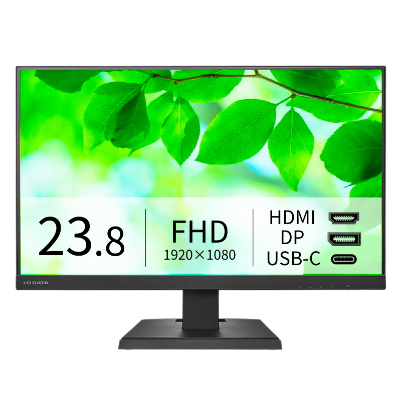 LCD-C242SDB／23.8インチ フルHD液晶モニター ブラック