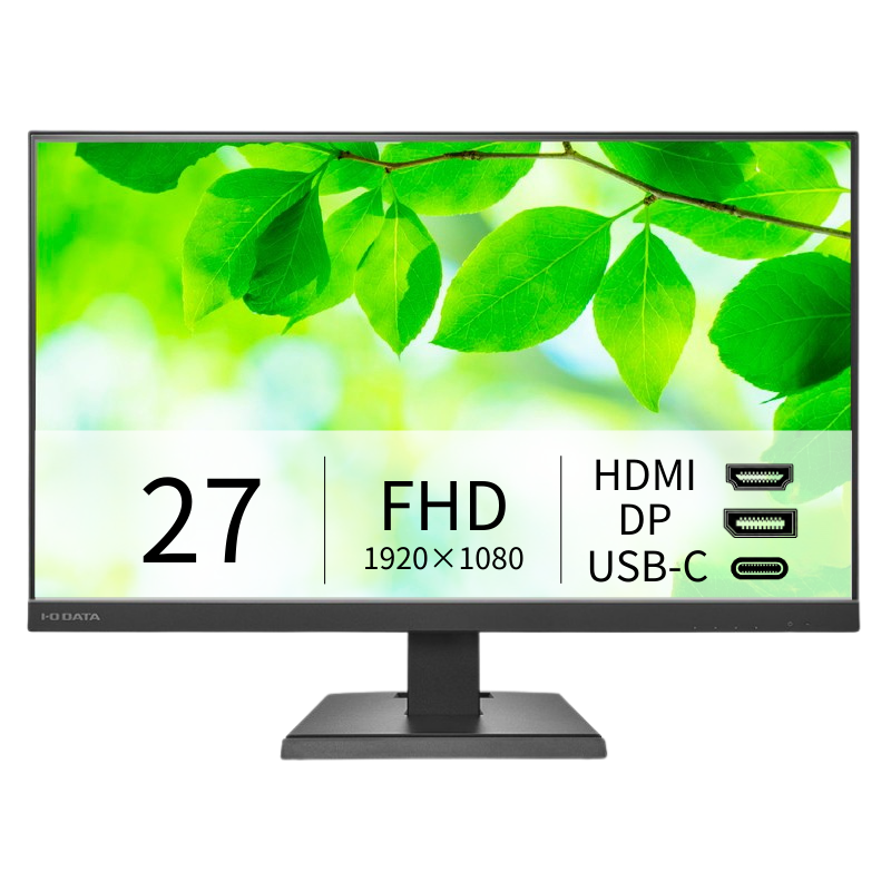 LCD-C272SDB／27インチ フルHD液晶モニター ブラック